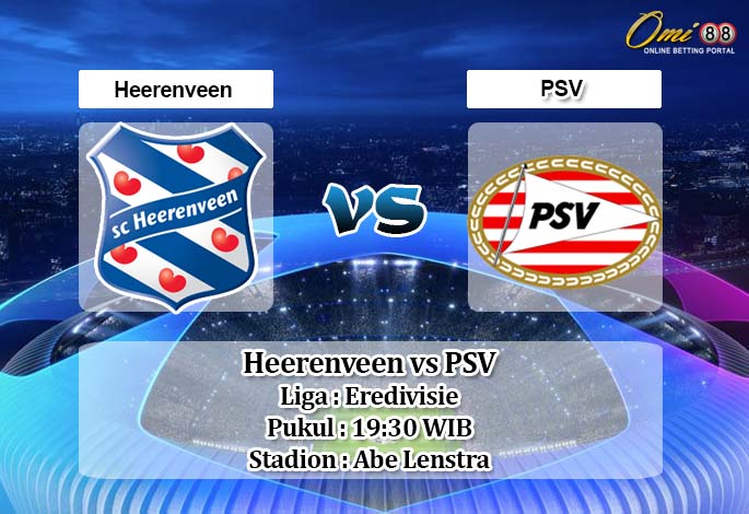 Prediksi Heerenveen vs PSV 3 Mei 2020 