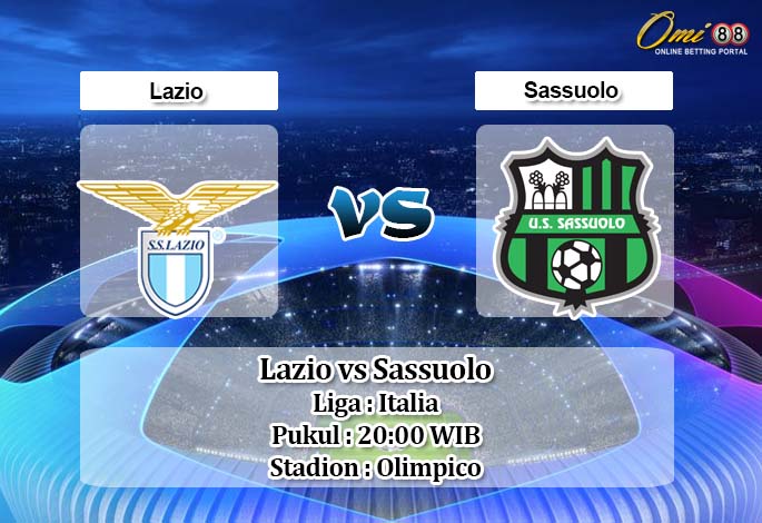 Prediksi Lazio vs Sassuolo 19 April 2020 