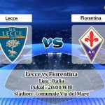 Prediksi Lecce vs Fiorentina 22 April 2020