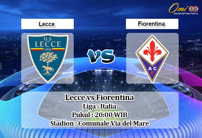 Prediksi Lecce vs Fiorentina 22 April 2020 