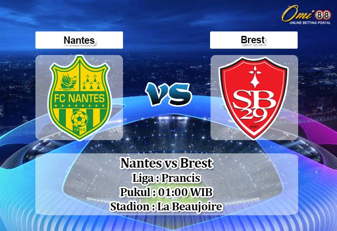 Prediksi Nantes vs Brest 10 Mei 2020 