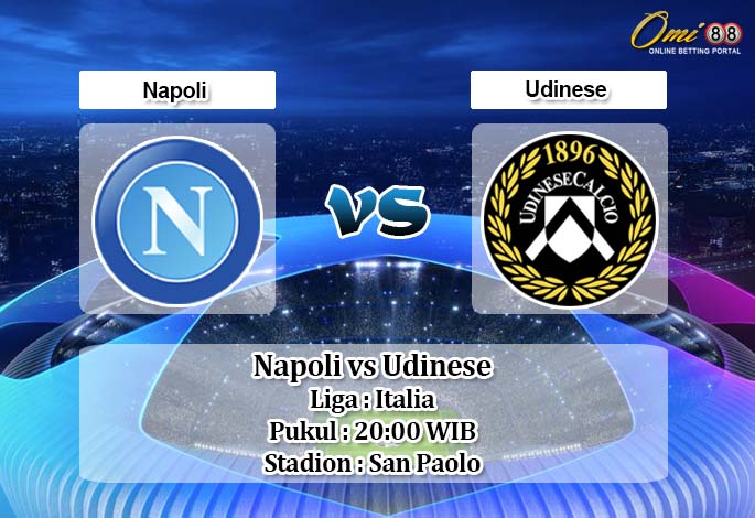 Prediksi Napoli vs Udinese 26 April 2020