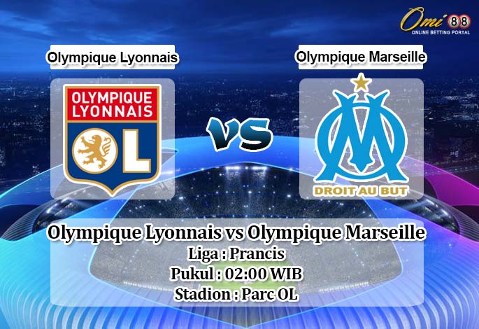 Prediksi Olympique Lyonnais vs Olympique Marseille 20 April 2020