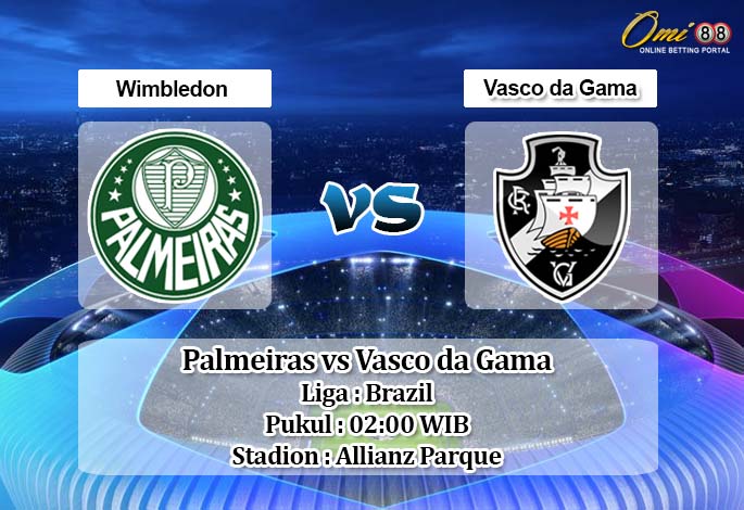 Prediksi Palmeiras vs Vasco da Gama 4 Mei 2020 