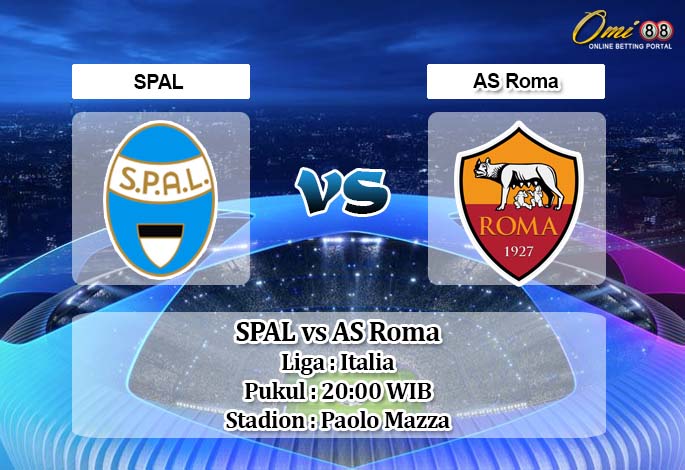 Prediksi SPAL vs AS Roma 3 Mei 2020 