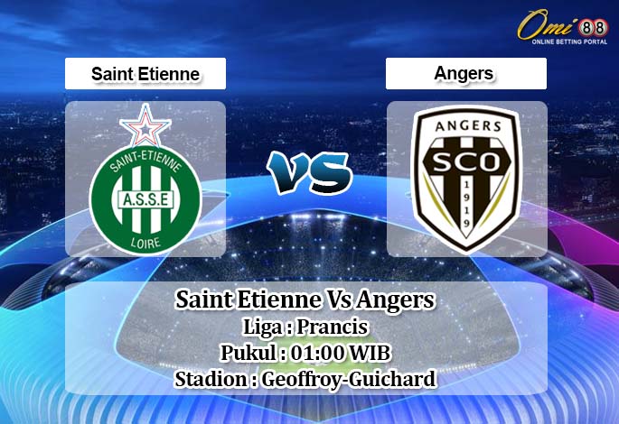 Prediksi Saint Etienne Vs Angers 27 April 2020 