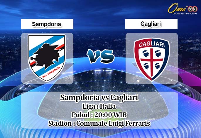 Prediksi Sampdoria vs Cagliari 22 April 2020 