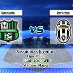 Prediksi Sassuolo vs Juventus 22 April 2020
