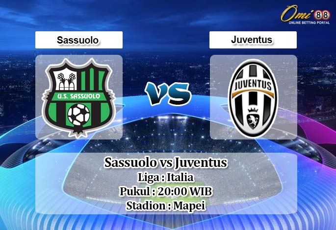 Prediksi Sassuolo vs Juventus 22 April 2020