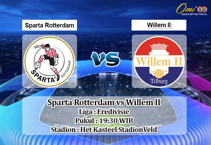 Prediksi Sparta Rotterdam vs Willem II 3 Mei 2020 