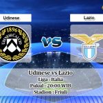 Prediksi Udinese vs Lazio 22 April 2020