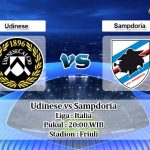 Prediksi Udinese vs Sampdoria 19 April 2020