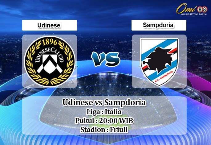 Prediksi Udinese vs Sampdoria 19 April 2020 