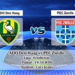 Prediksi ADO Den Haag vs PEC Zwolle 10 Mei 2020