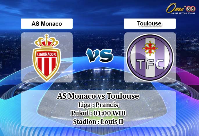 Prediksi AS Monaco vs Toulouse 17 Mei 2020 