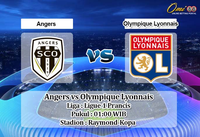 Prediksi Angers vs Olympique Lyonnais 16 Mei 2020 