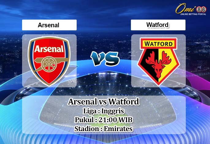 Prediksi Arsenal vs Watford 17 Mei 2020