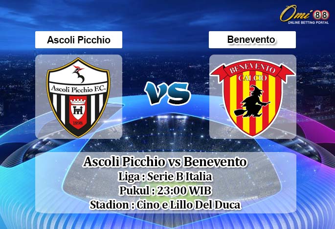 Prediksi Ascoli Picchio vs Benevento 14 Mei 2020 