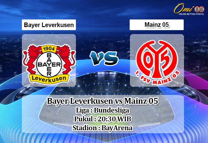 Prediksi Bayer Leverkusen vs Mainz 05 16 Mei 2020 