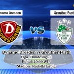 Prediksi Dynamo Dresden vs Greuther Furth 24 Mei 2020