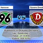 Prediksi Hannover vs Dynamo Dresden 17 Mei 2020