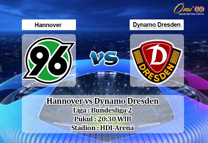 Prediksi Hannover vs Dynamo Dresden 17 Mei 2020 