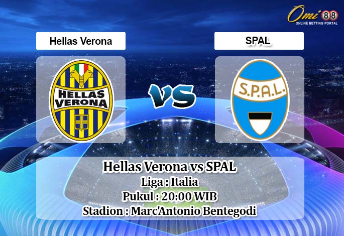 Prediksi Hellas Verona vs SPAL 17 Mei 2020 