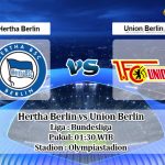 Prediksi Hertha Berlin vs Union Berlin 23 Mei 2020