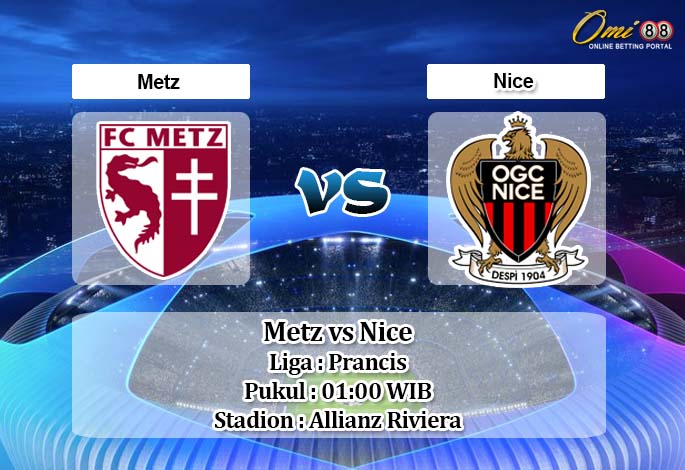 Prediksi Metz vs Nice 9 Mei 2020