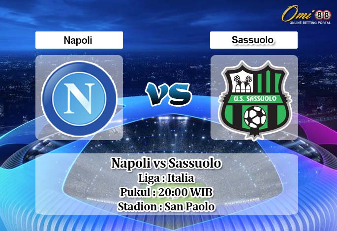 Prediksi Napoli vs Sassuolo 10 Mei 2020 