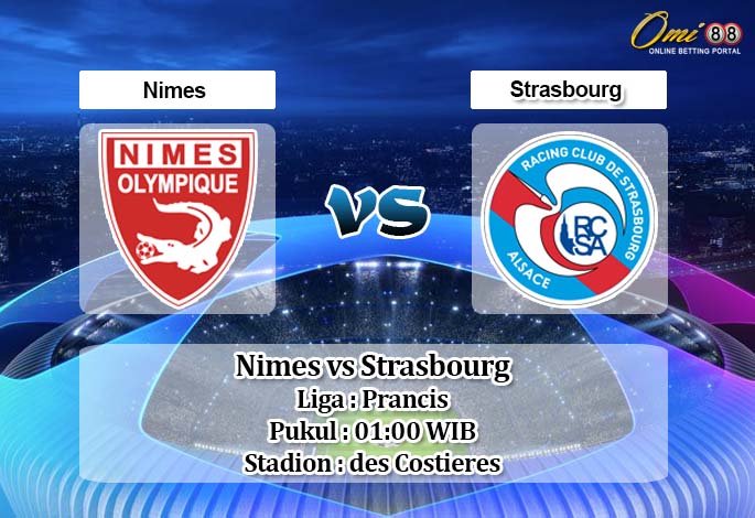 Prediksi Nimes vs Strasbourg 9 Mei 2020