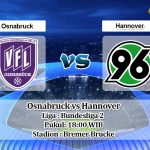 Prediksi Osnabruck vs Hannover 23 Mei 2020