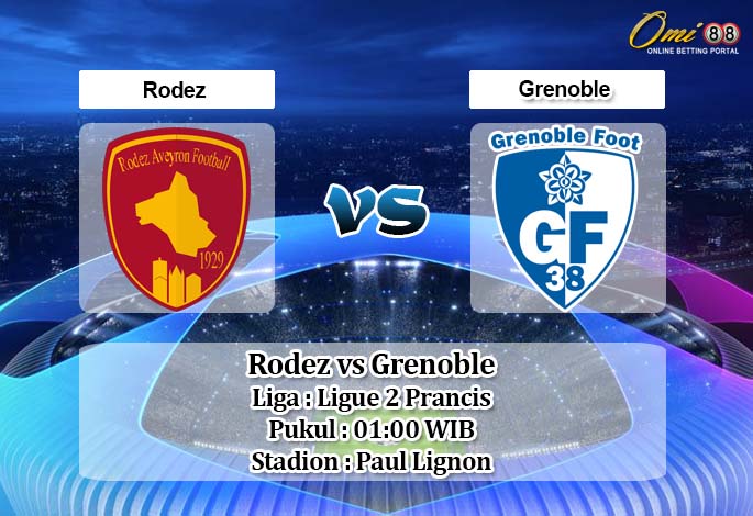 Prediksi Rodez vs Grenoble 9 Mei 2020 