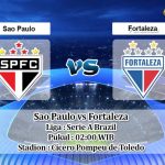 Prediksi Sao Paulo vs Fortaleza 11 Mei 2020