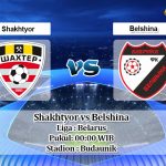 Prediksi Shakhtyor vs Belshina 23 Mei 2020