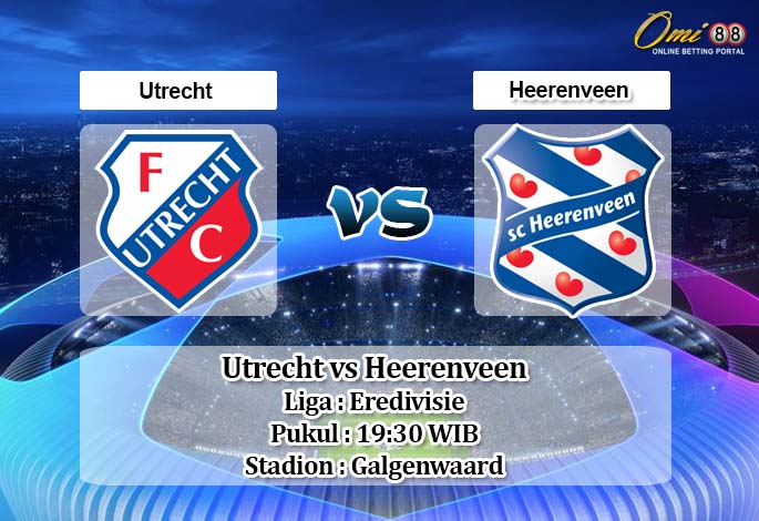 Prediksi Utrecht vs Heerenveen 10 Mei 2020