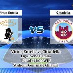 Prediksi Virtus Entella vs Cittadella 14 Mei 2020