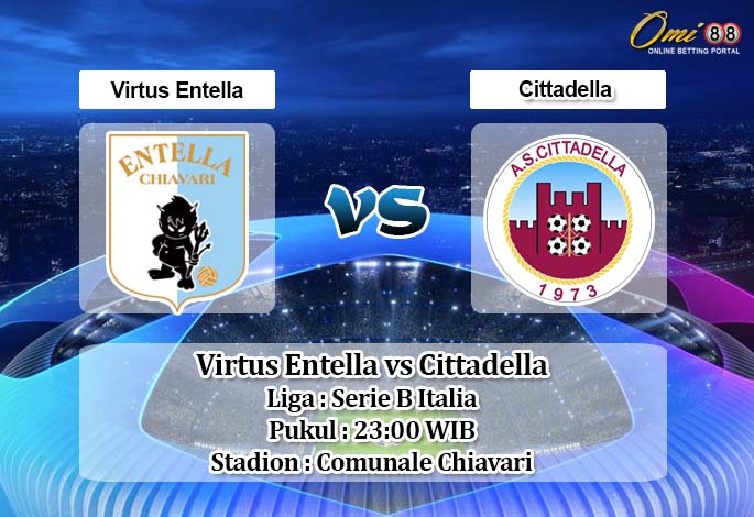 Prediksi Virtus Entella vs Cittadella 14 Mei 2020 