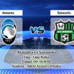 Prediksi Atalanta vs Sassuolo 22 Juni 2020
