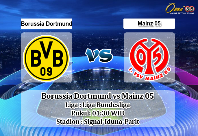 Prediksi Borussia Dortmund vs Mainz 05 18 Juni 2020 