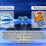 Prediksi Deportivo Alaves vs Real Sociedad 19 Juni 2020