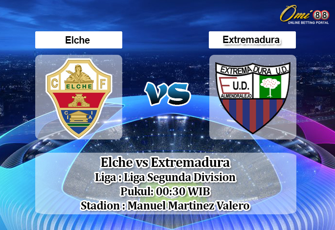 Prediksi Elche vs Extremadura 13 Juni 2020 