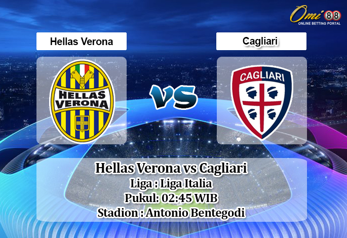 Prediksi Hellas Verona vs Cagliari 21 Juni 2020 