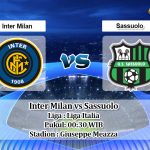 Prediksi Inter Milan vs Sassuolo 25 Juni 2020
