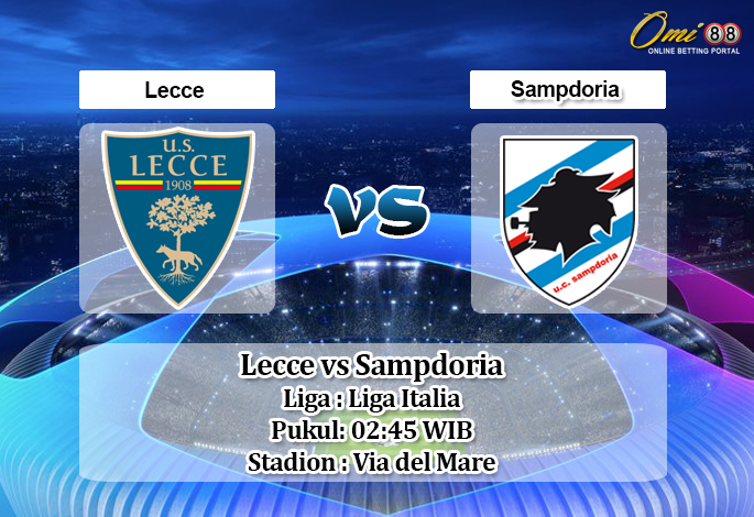 Prediksi Lecce vs Sampdoria 2 Juli 2020 