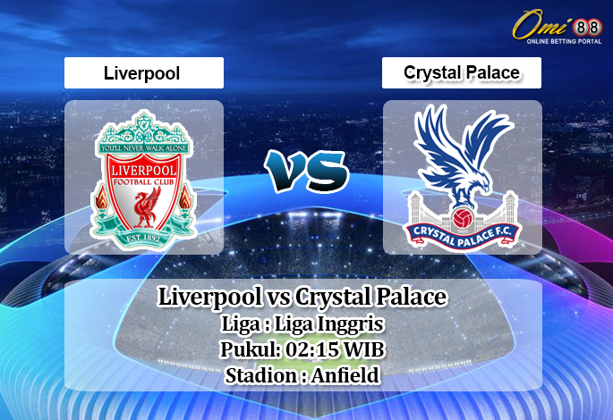 Prediksi Liverpool vs Crystal Palace 25 Juni 2020 