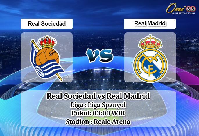 Prediksi Real Sociedad vs Real Madrid 22 Juni 2020 