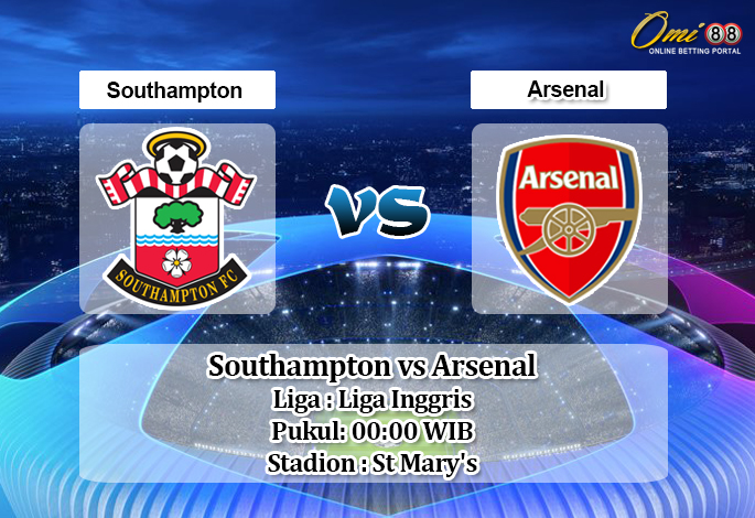 Prediksi Southampton vs Arsenal 26 Juni 2020 