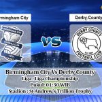 Prediksi Birmingham City Vs Derby County 23 Juli 2020