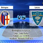 Prediksi Bologna vs Lecce 26 Juli 2020